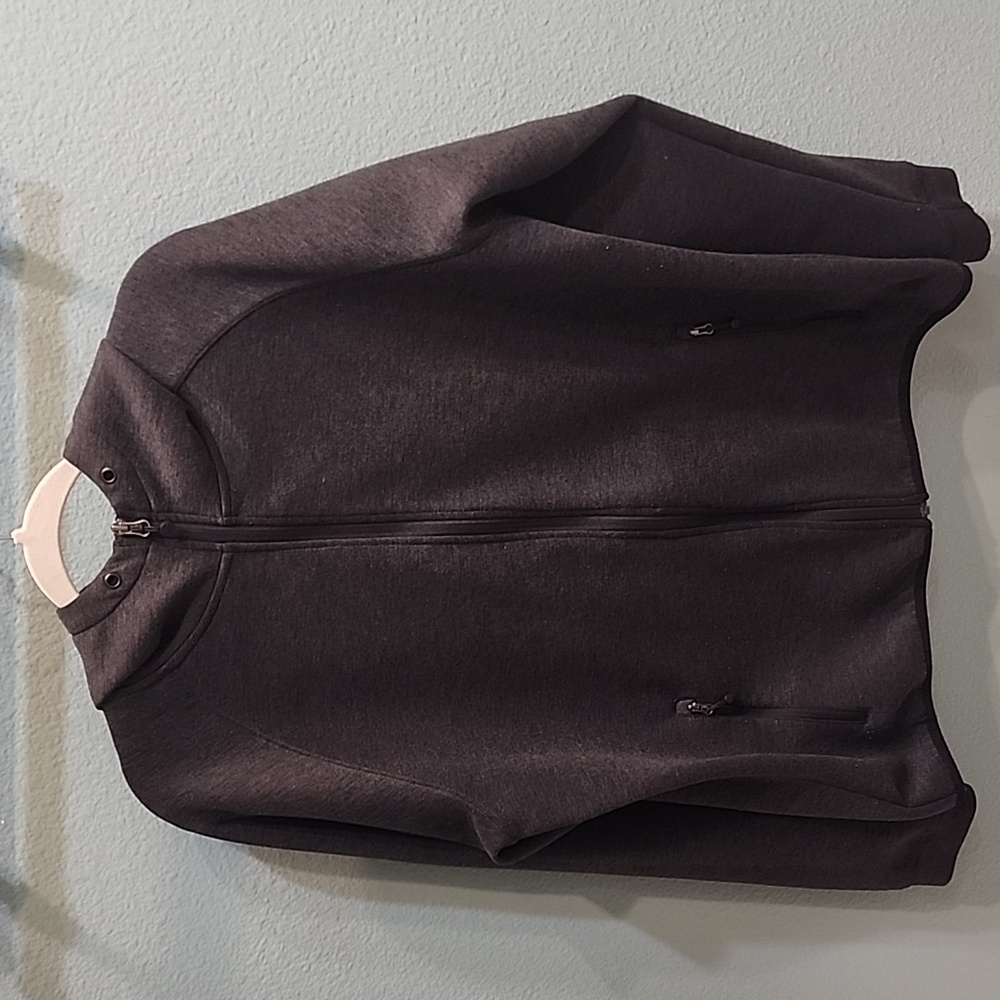 32 Degrees Heat Zip Hoodie Jacket Dark Grey Large
